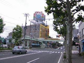 自衛隊真駒内駐屯地付近